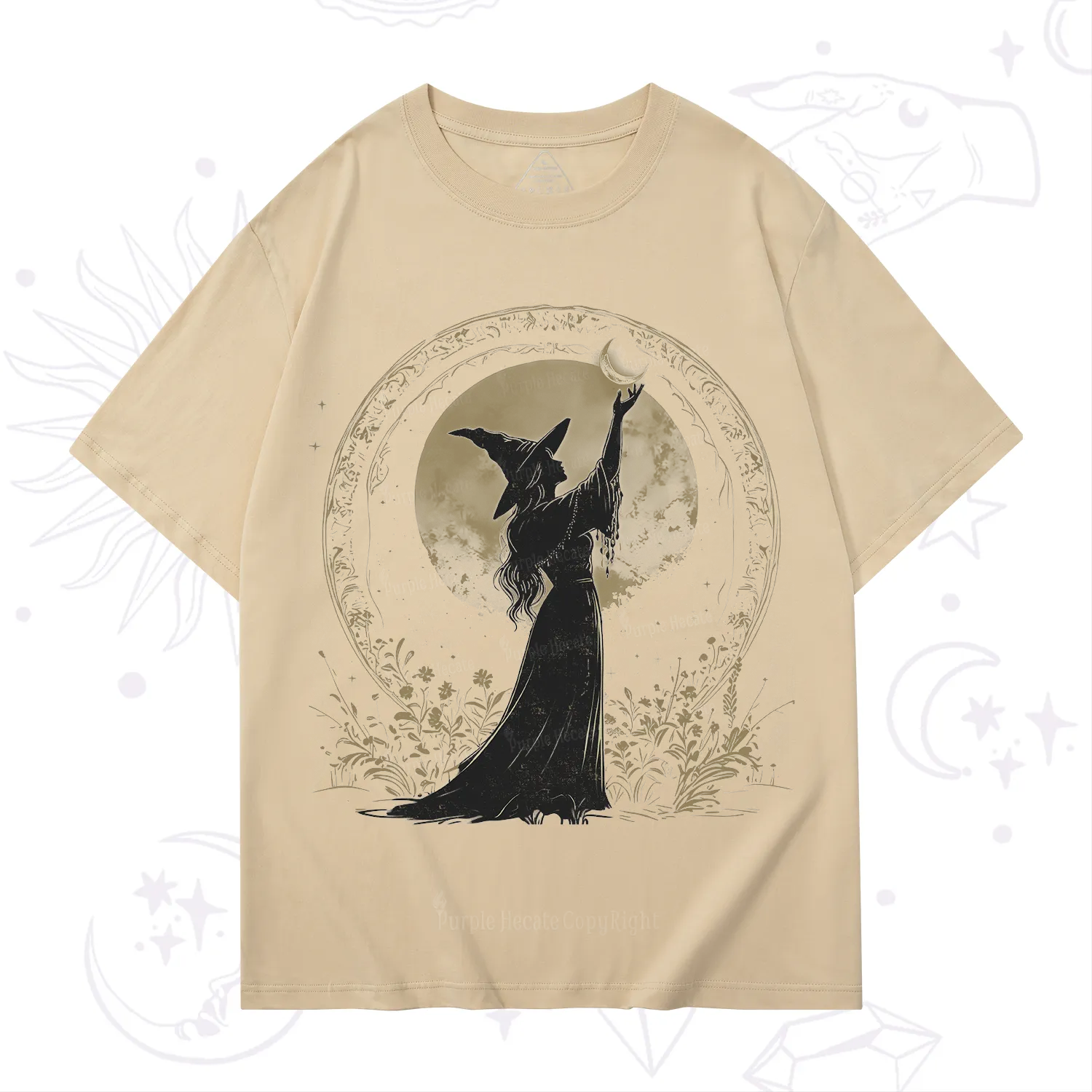 Purplehecate The Moon Witch T-Shirt