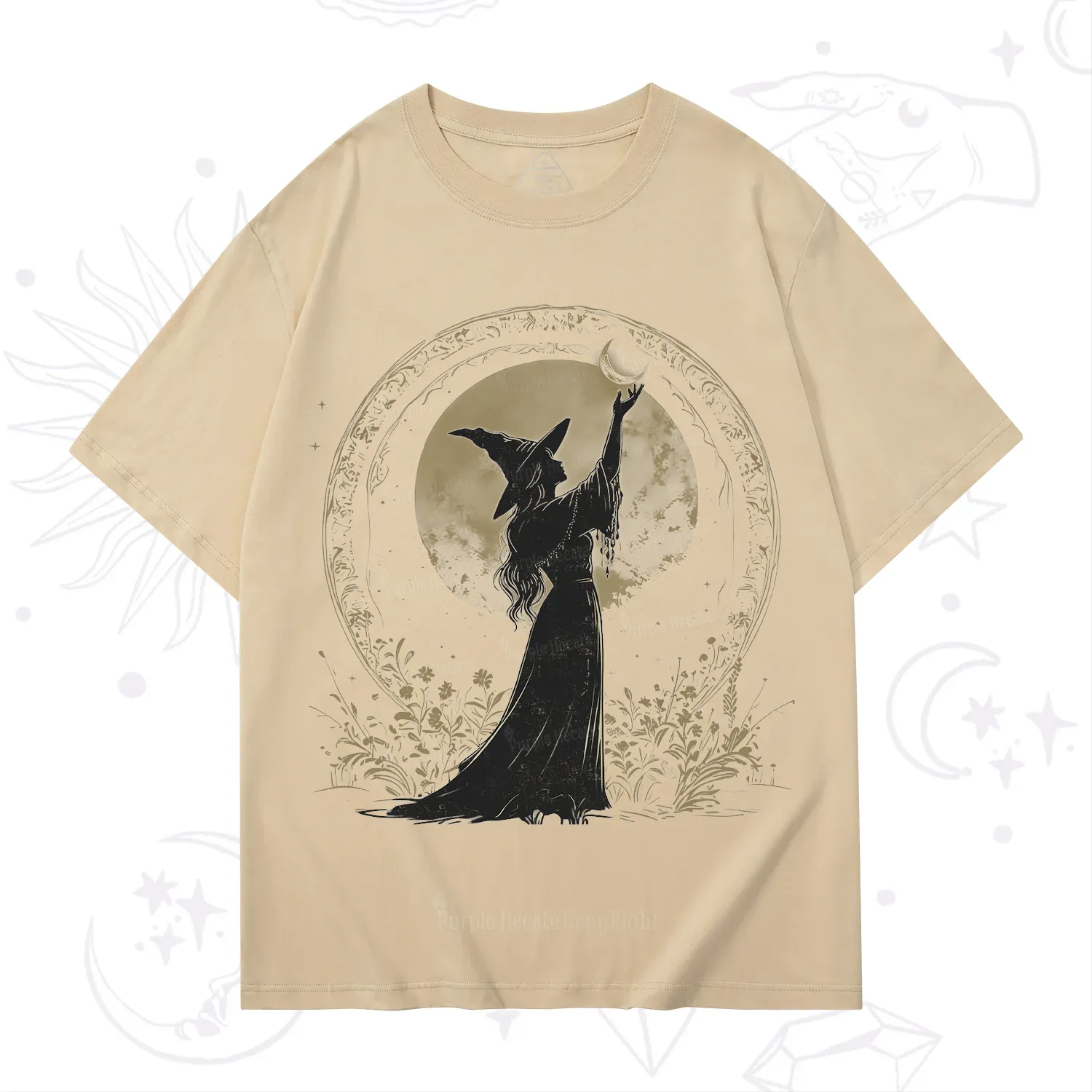 Purplehecate The Moon Witch T-Shirt