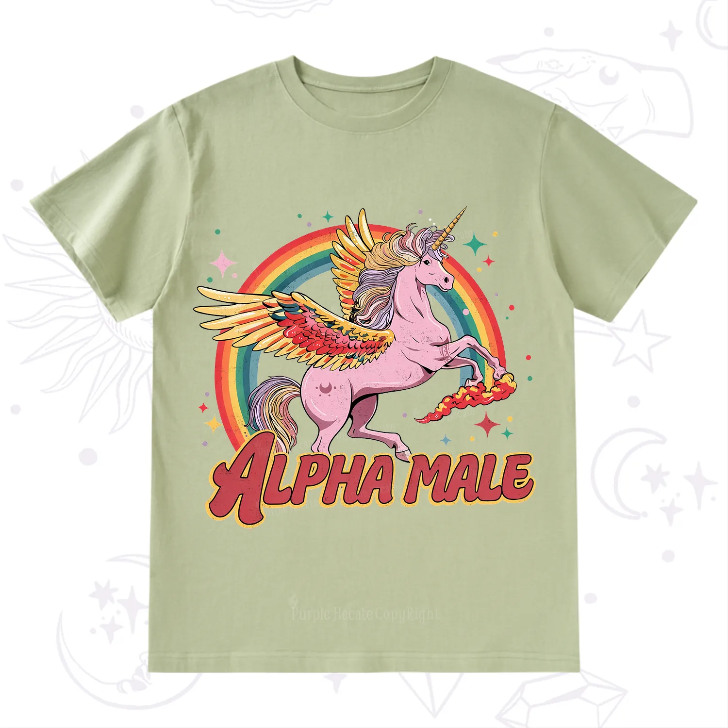 Purplehecate Alpha Male T-Shirt