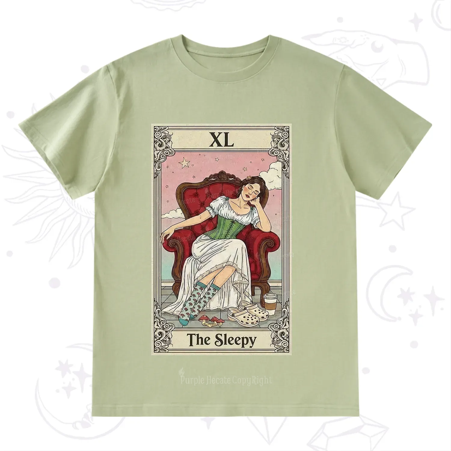 Purplehecate The Sleepy Tarot T-Shirt