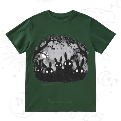 Purplehecate Creepy Weirdcore Bunny T-Shirt