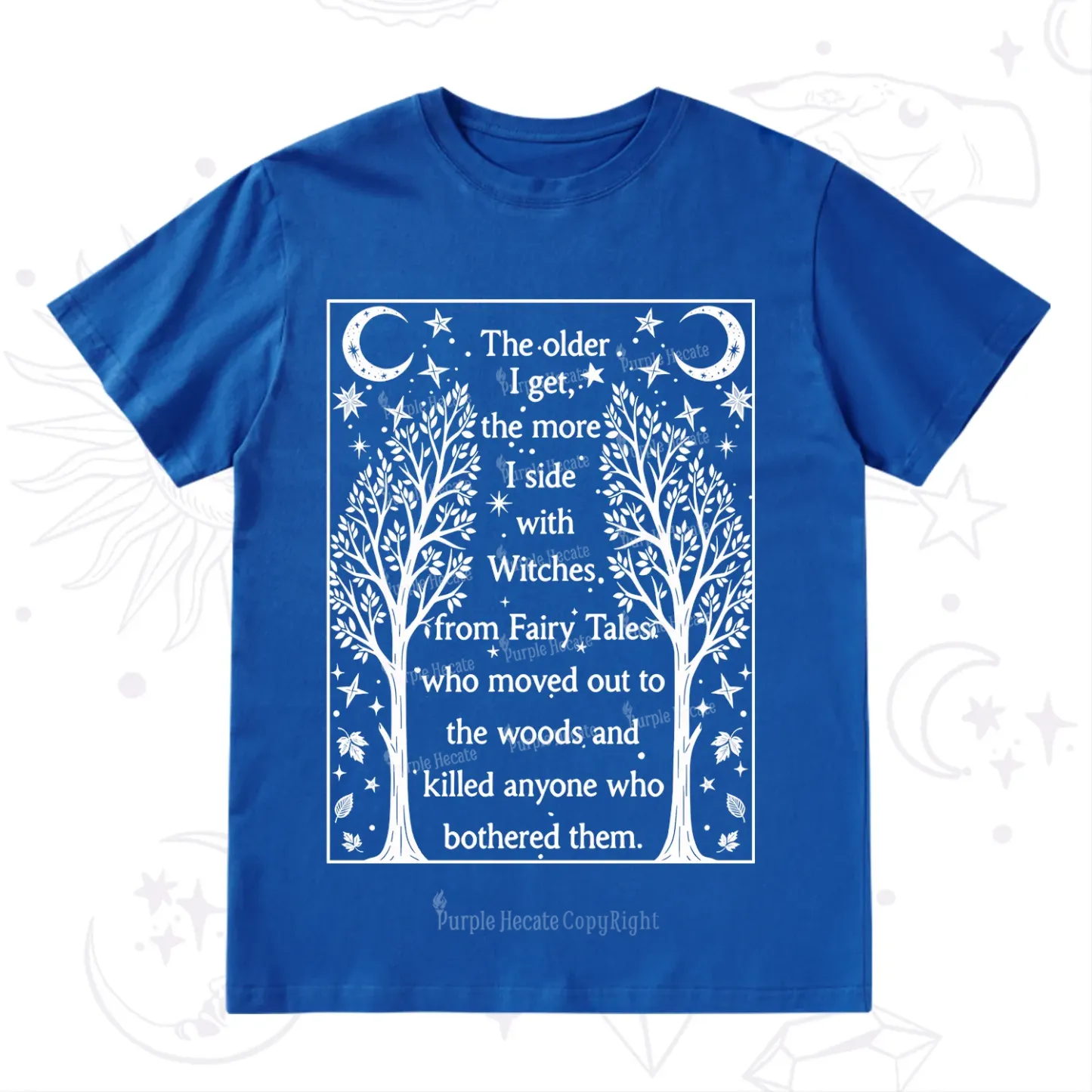 Purplehecate Side With Witches T-Shirt