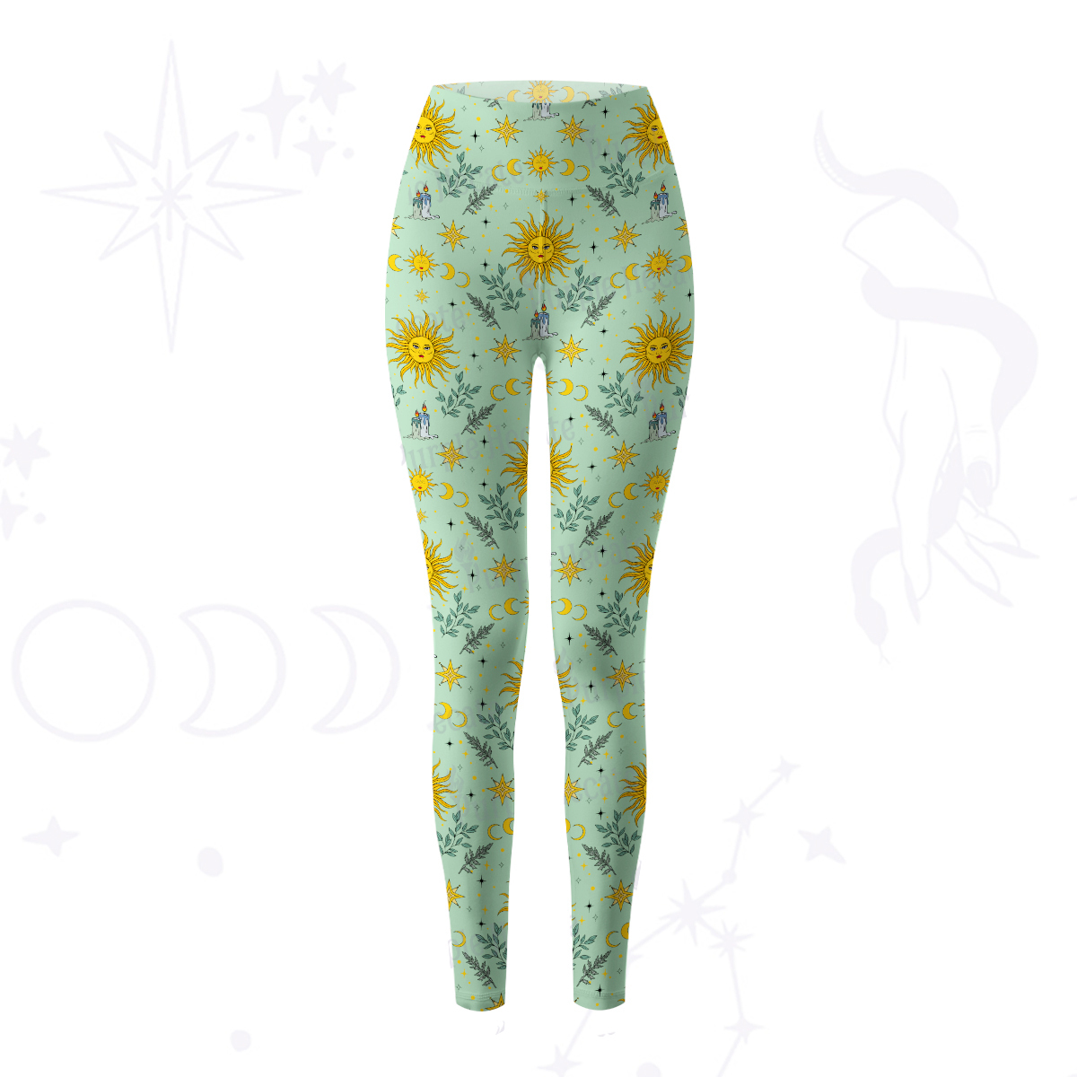 Purplehecate Magic Sun Yoga Pants