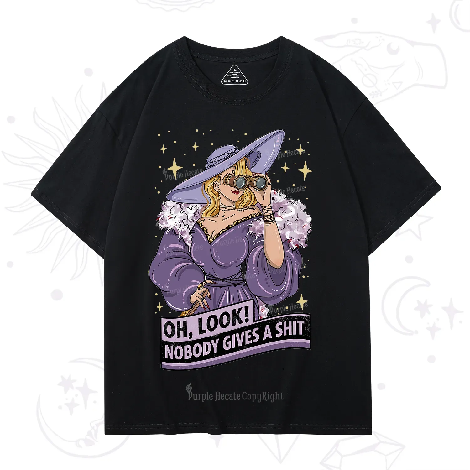 Purplehecate Oh Look Nobody Gives a Shit T-Shirt