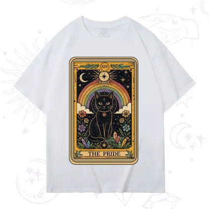 Purplehecate The Pride Black Cat Tarot T-Shirt