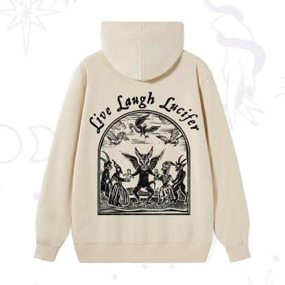 Purplehecate Live Laugh Lucifer Hoodie