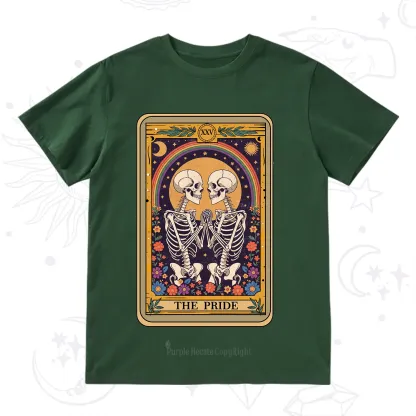 Purplehecate The Pride Skeleton Tarot T-Shirt