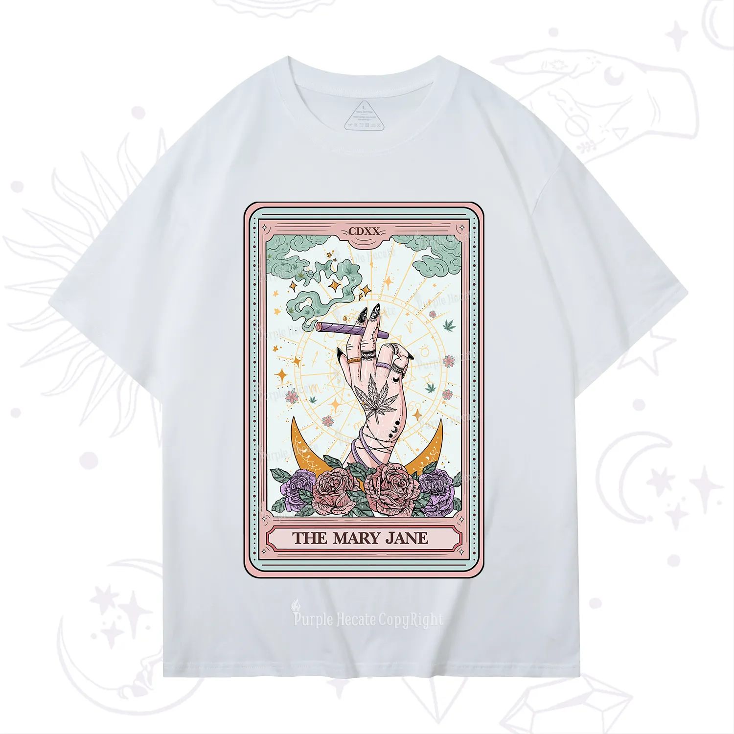 Purplehecate The Mary Jane Tarot T-Shirt