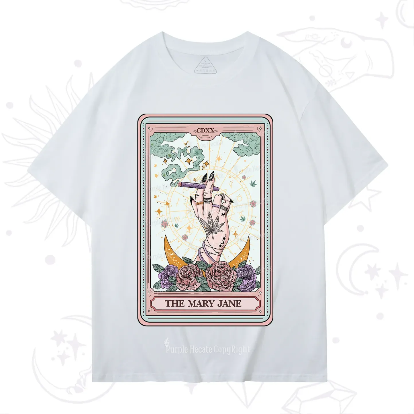 Purplehecate The Mary Jane Tarot T-Shirt
