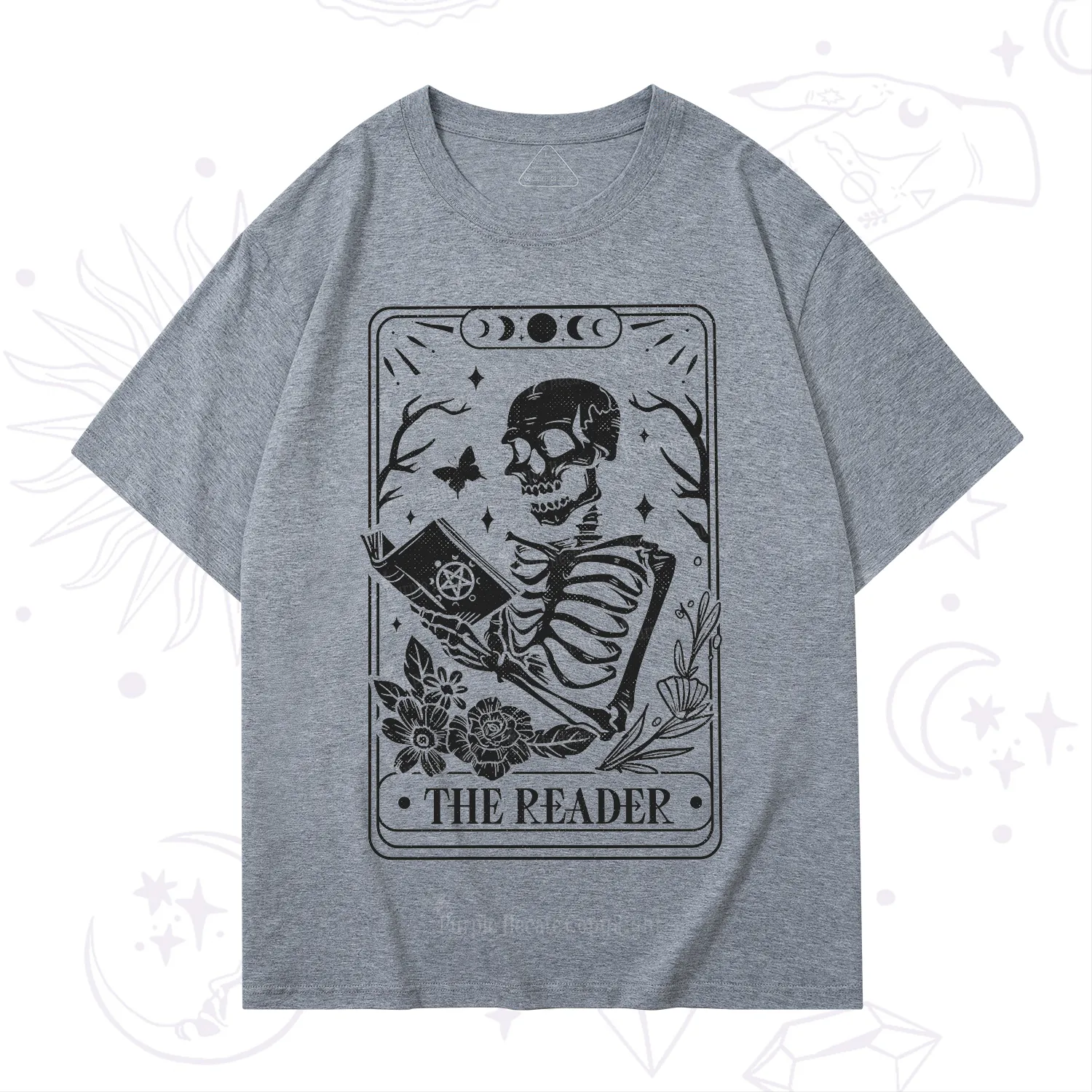 Purplehecate The Reader Tarot Card T-Shirt