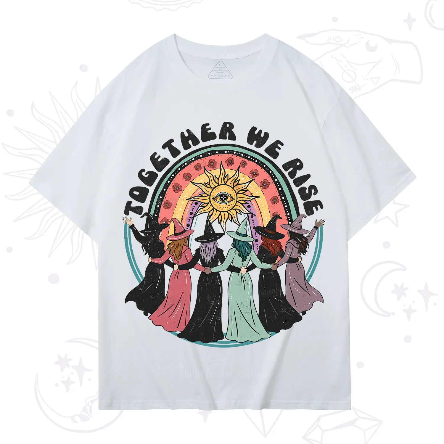 Purplehecate Together We Rise T-Shirt