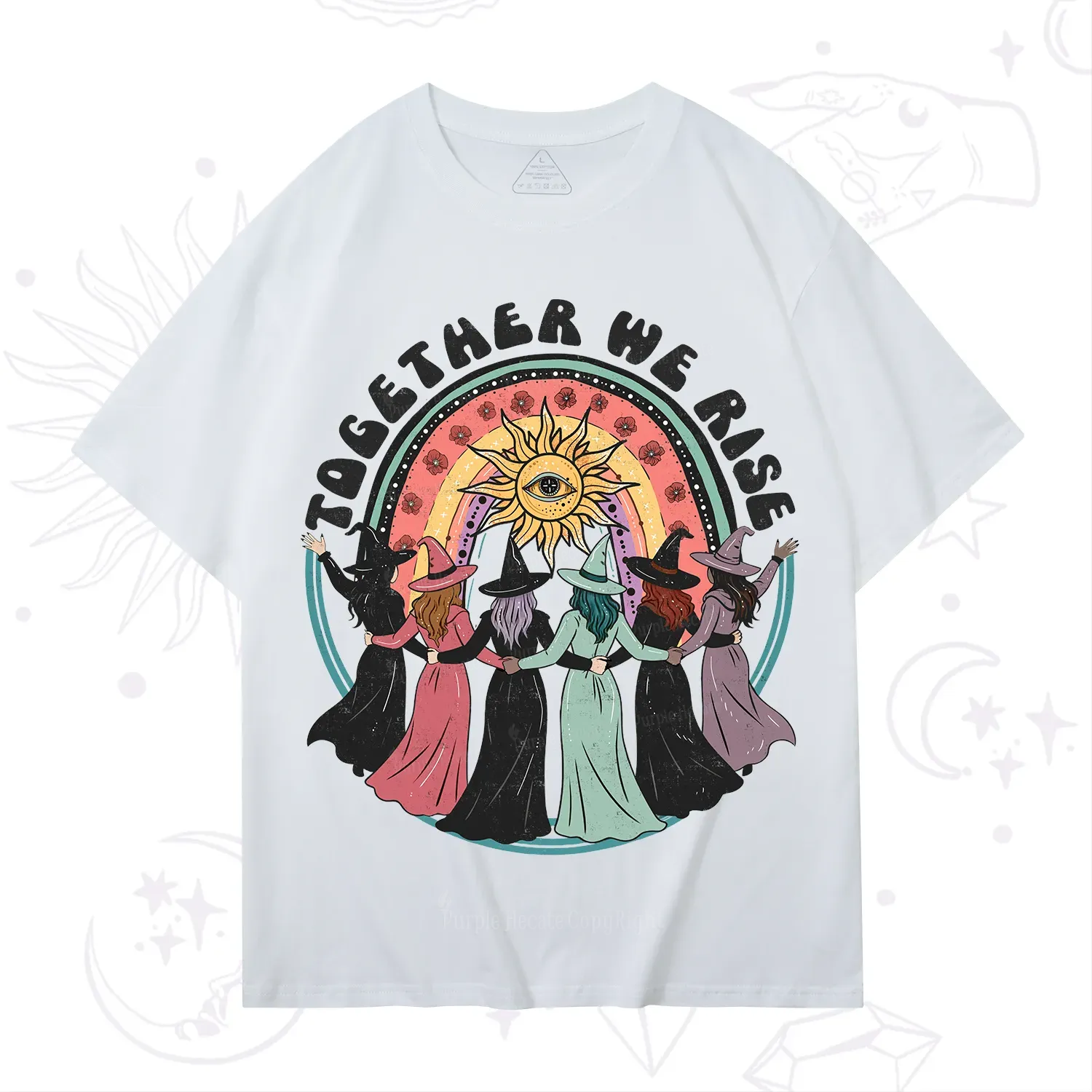 Purplehecate Together We Rise T-Shirt