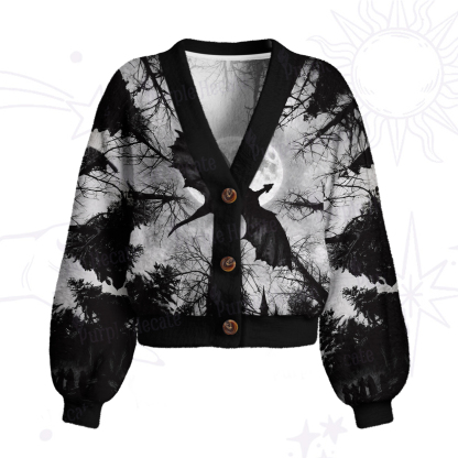 Purplehecate Dark Fantasy Dragon Cardigan Sweaters