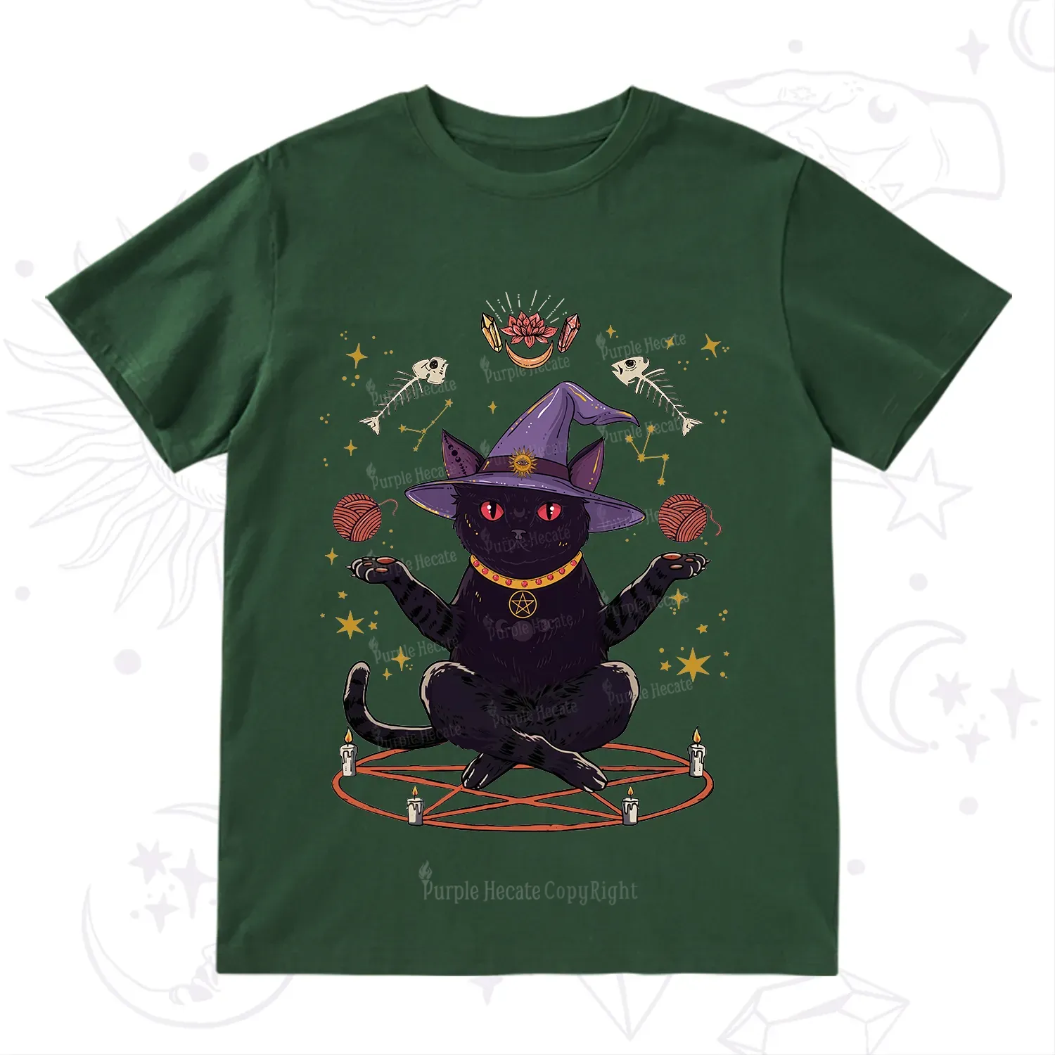Purplehecate Meowitch Rituals T-Shirt