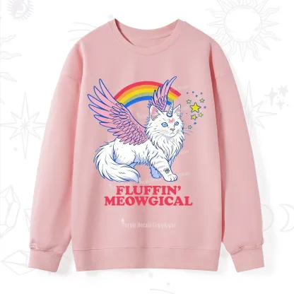 Purplehecate Fluffin Meowgical Sweatshirt