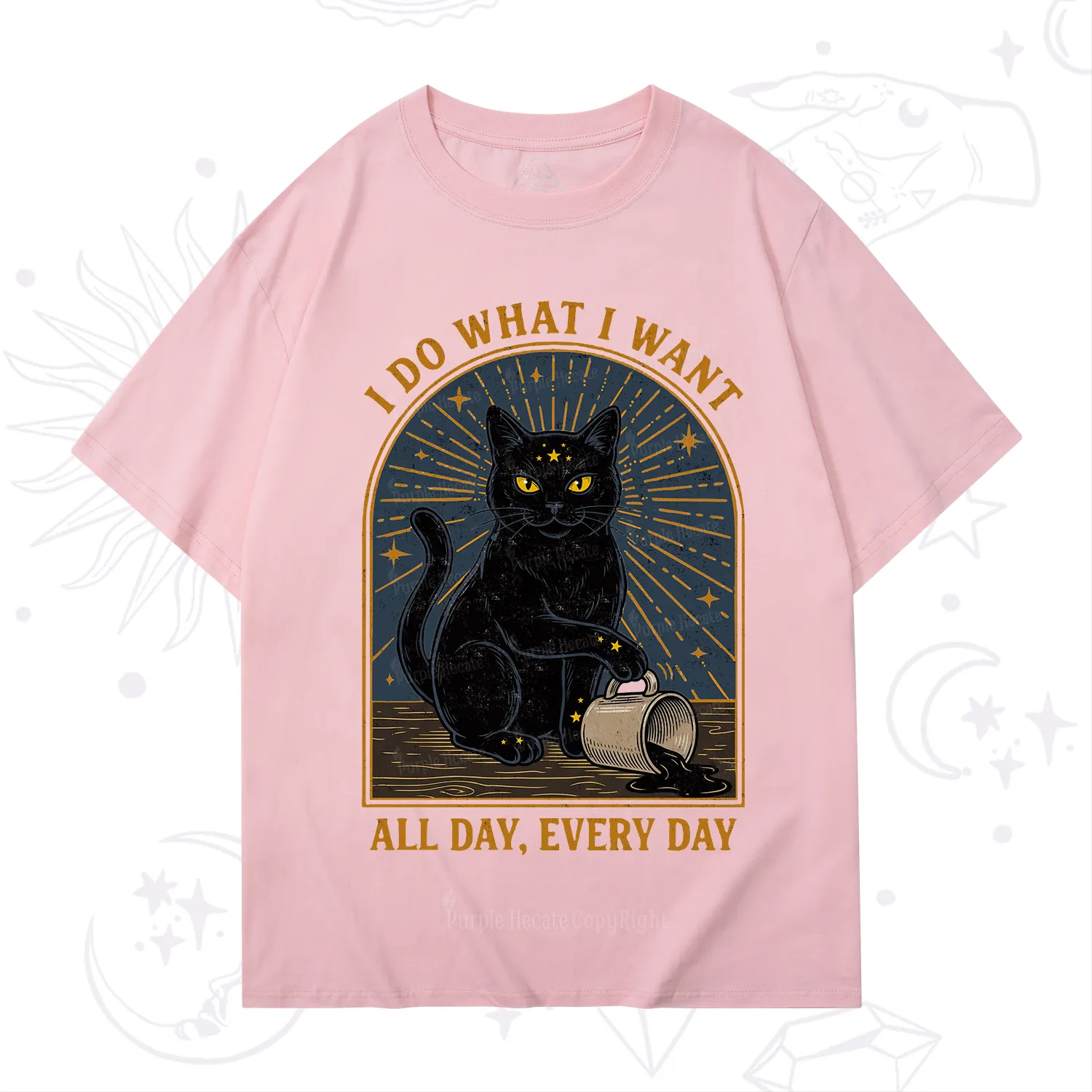 Purplehecate I Do What I What All Day T-Shirt