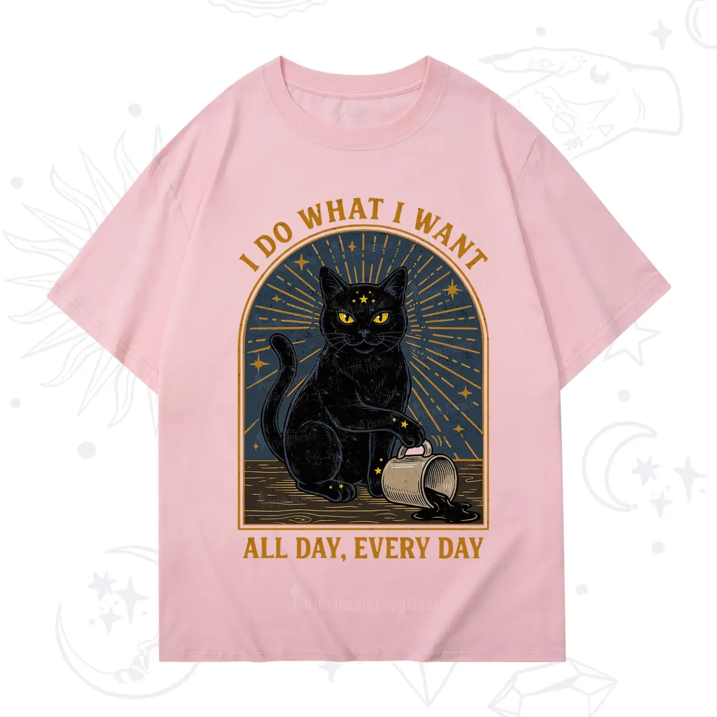 Purplehecate I Do What I What All Day T-Shirt
