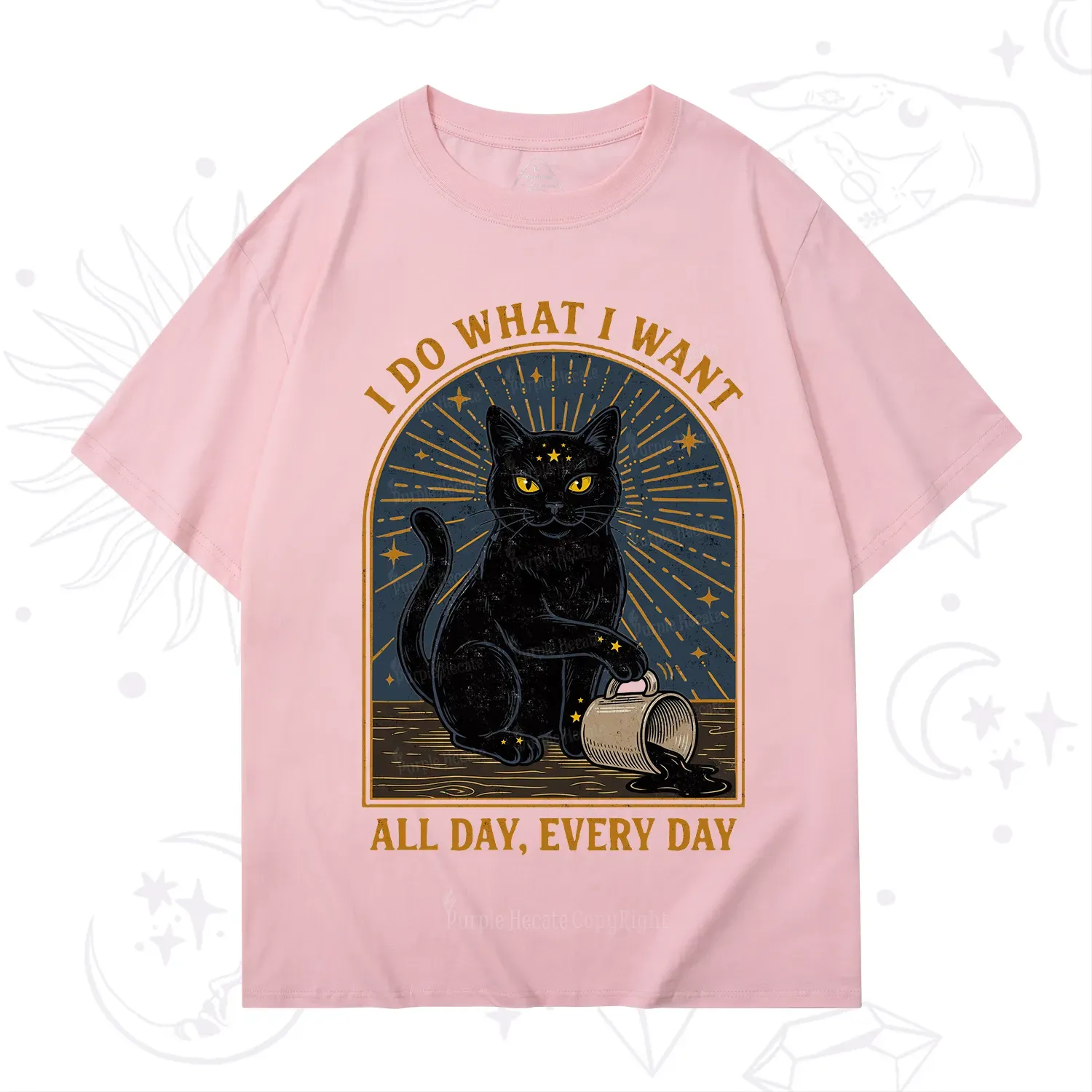 Purplehecate I Do What I What All Day T-Shirt