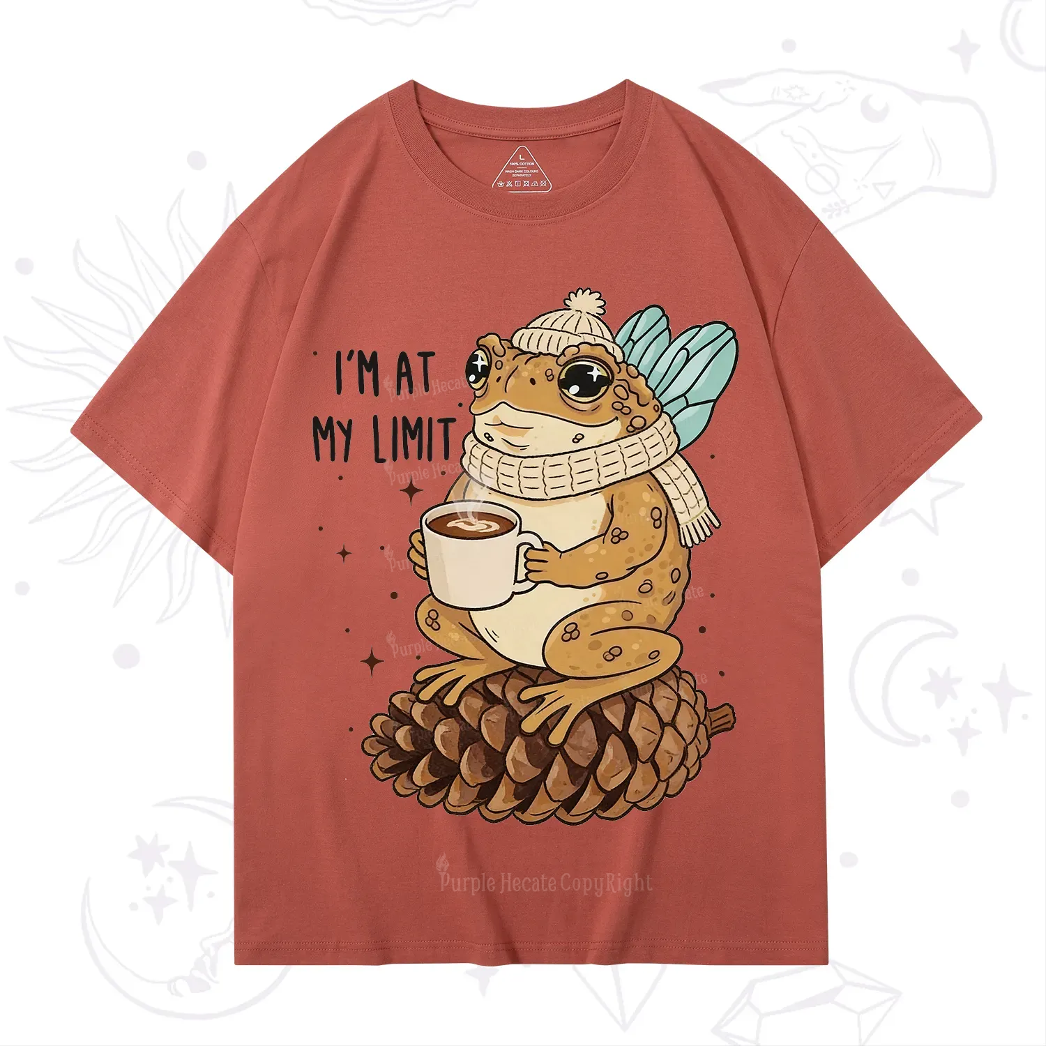 Purplehecate I'm At My Limit Funny Frog T-Shirt