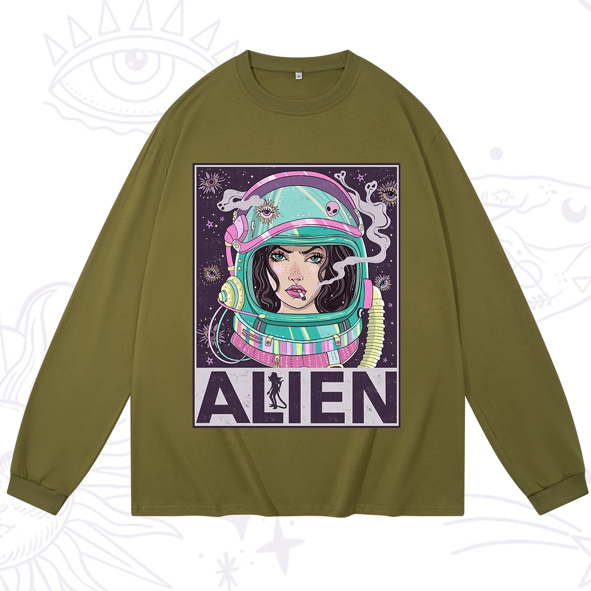 Purplehecate Galactic Encounter Long Sleeve T-Shirt