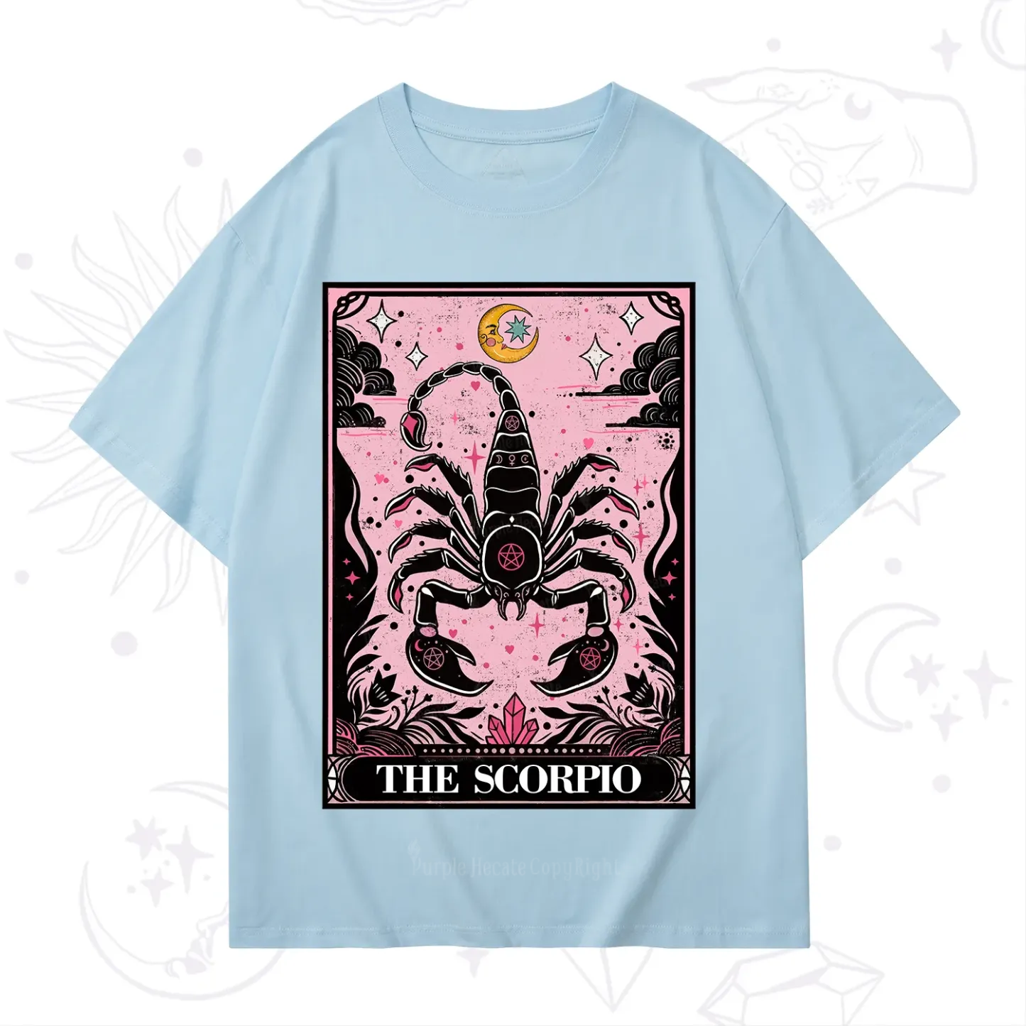 Purplehecate The Scorpio Tarot Zodiac T-Shirt
