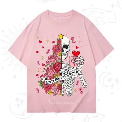 Purplehecate Sorta Rosy Sorta Scary Valentine T-Shirt