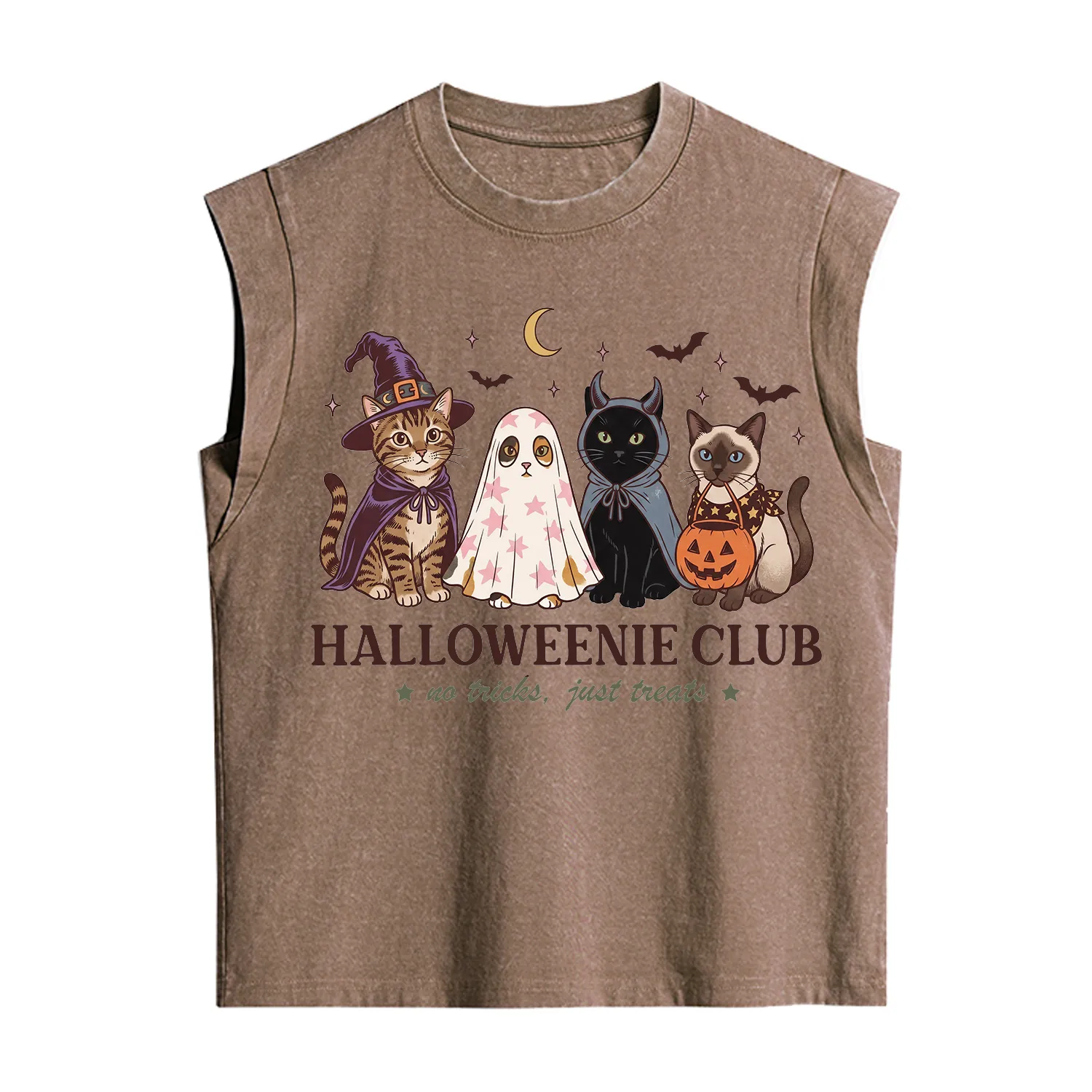 Purplehecate Halloweenie Club Vintage Washed Tank