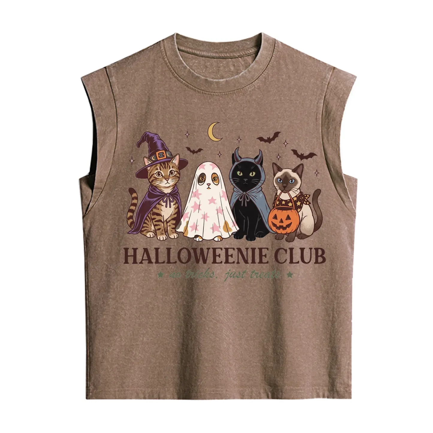 Purplehecate Halloweenie Club Vintage Washed Tank