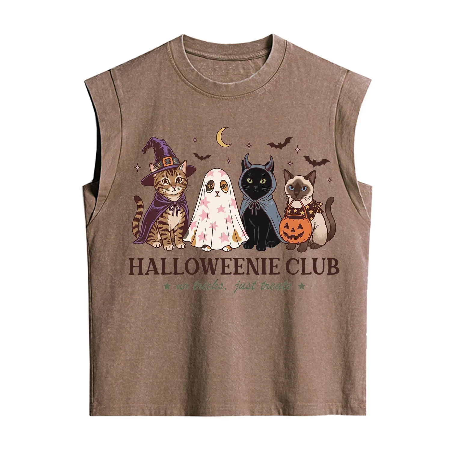 Purplehecate Halloweenie Club Vintage Washed Tank