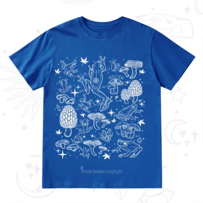 Purplehecate Frog and Mushroom T-Shirt