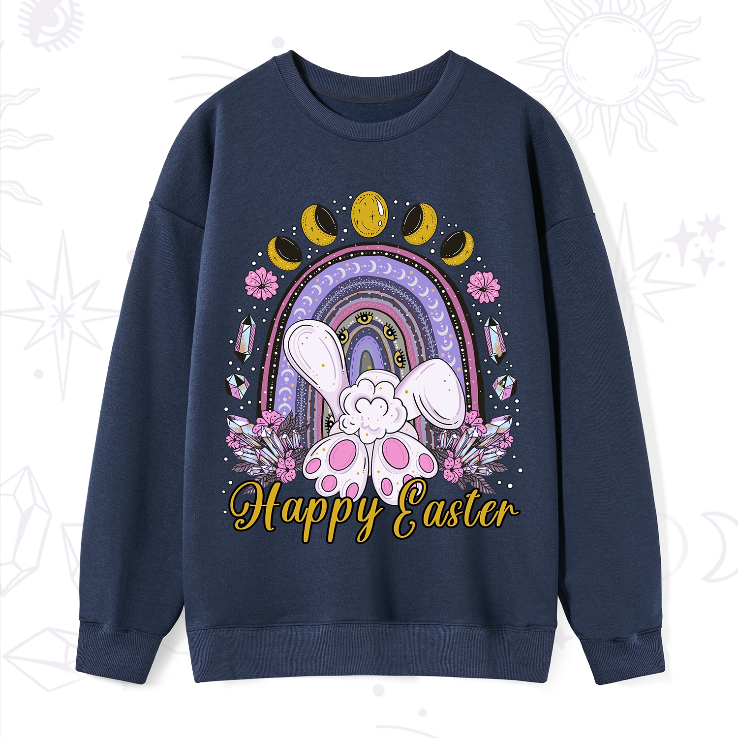 Purplehecate Happy Easter Sweatshirt