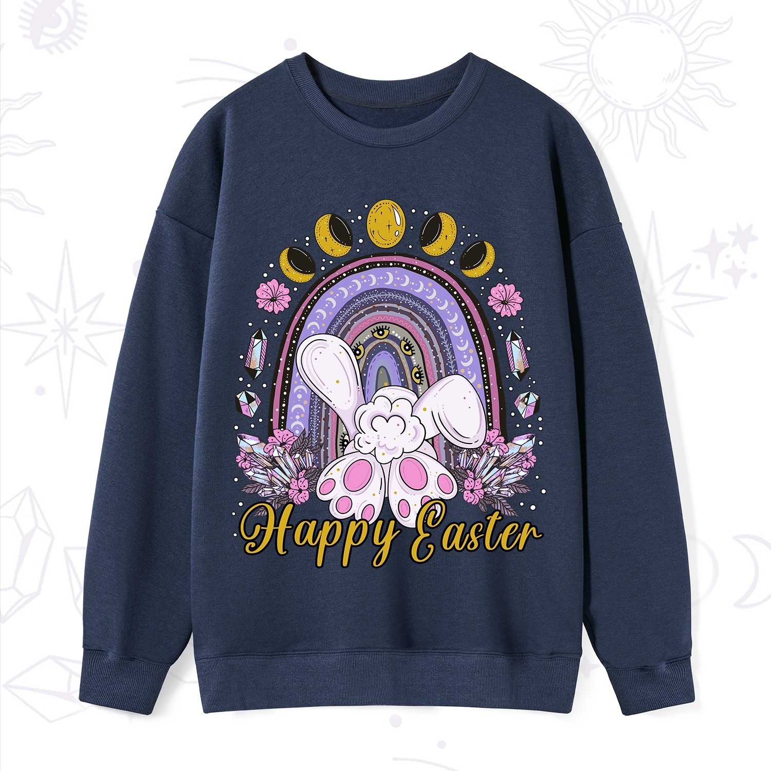 Purplehecate Happy Easter Sweatshirt