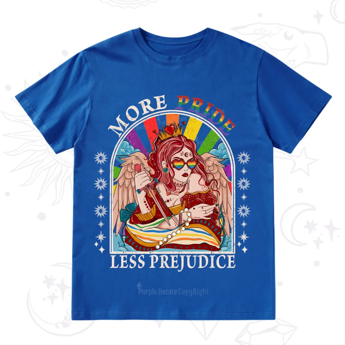 Purplehecate More Pride Less Prejudice T-Shirt