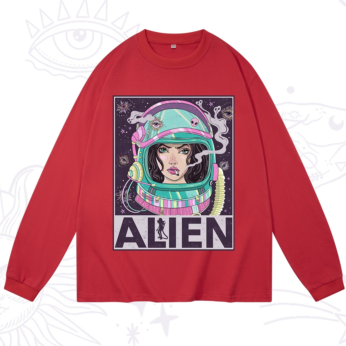 Purplehecate Galactic Encounter Long Sleeve T-Shirt