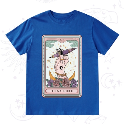 Purplehecate The Nail Tech Tarot Card T-Shirt