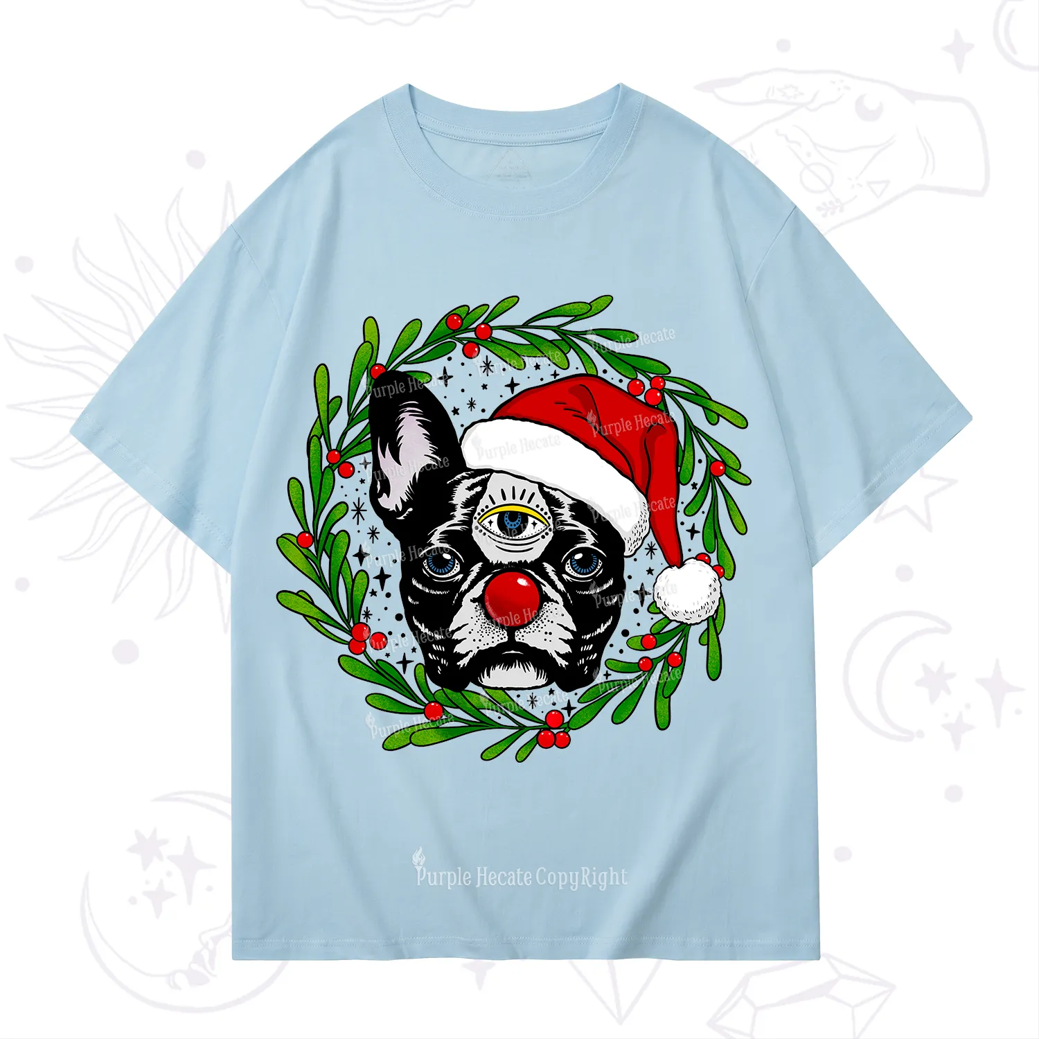 Purplehecate Like A Boss Christmas T-Shirt