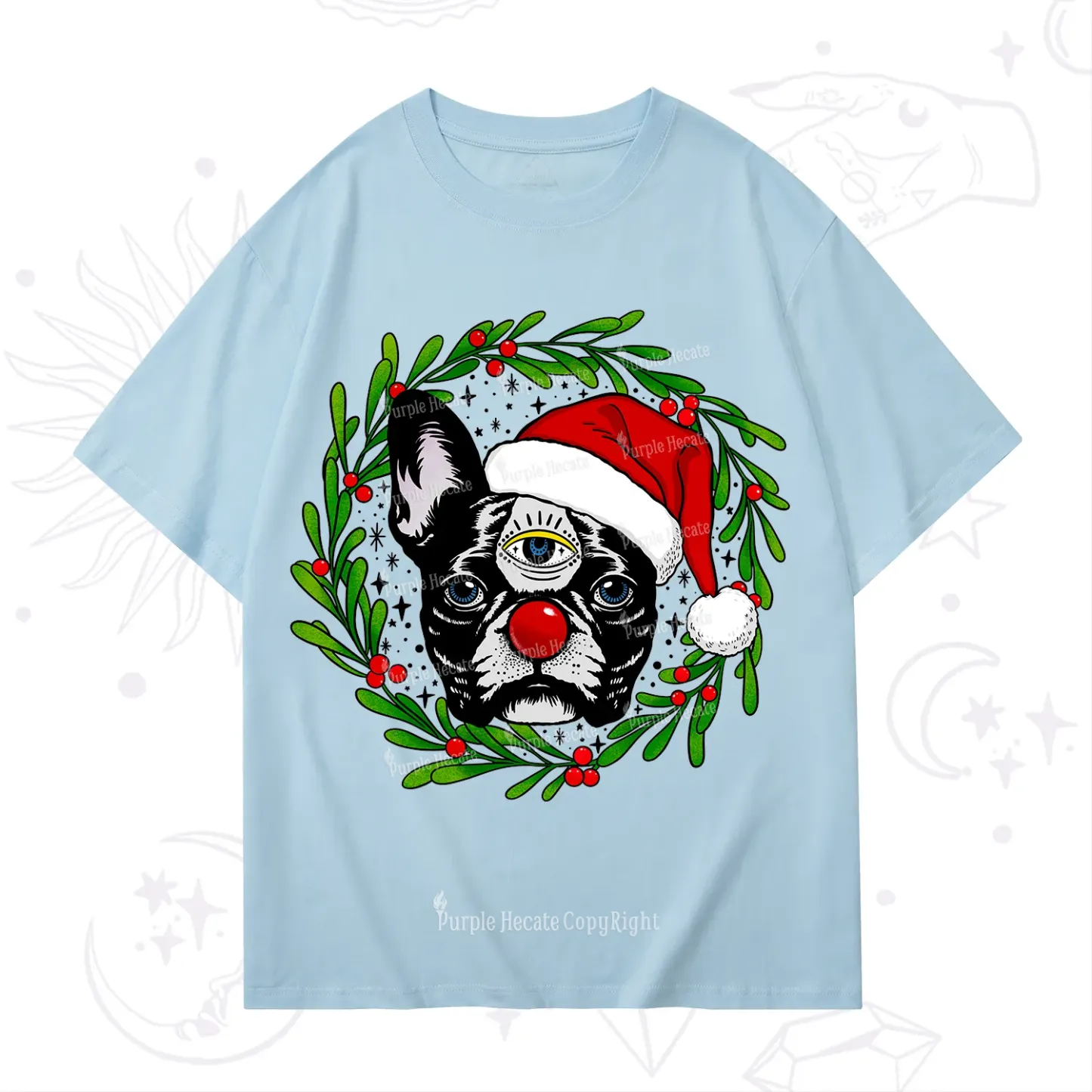 Purplehecate Like A Boss Christmas T-Shirt