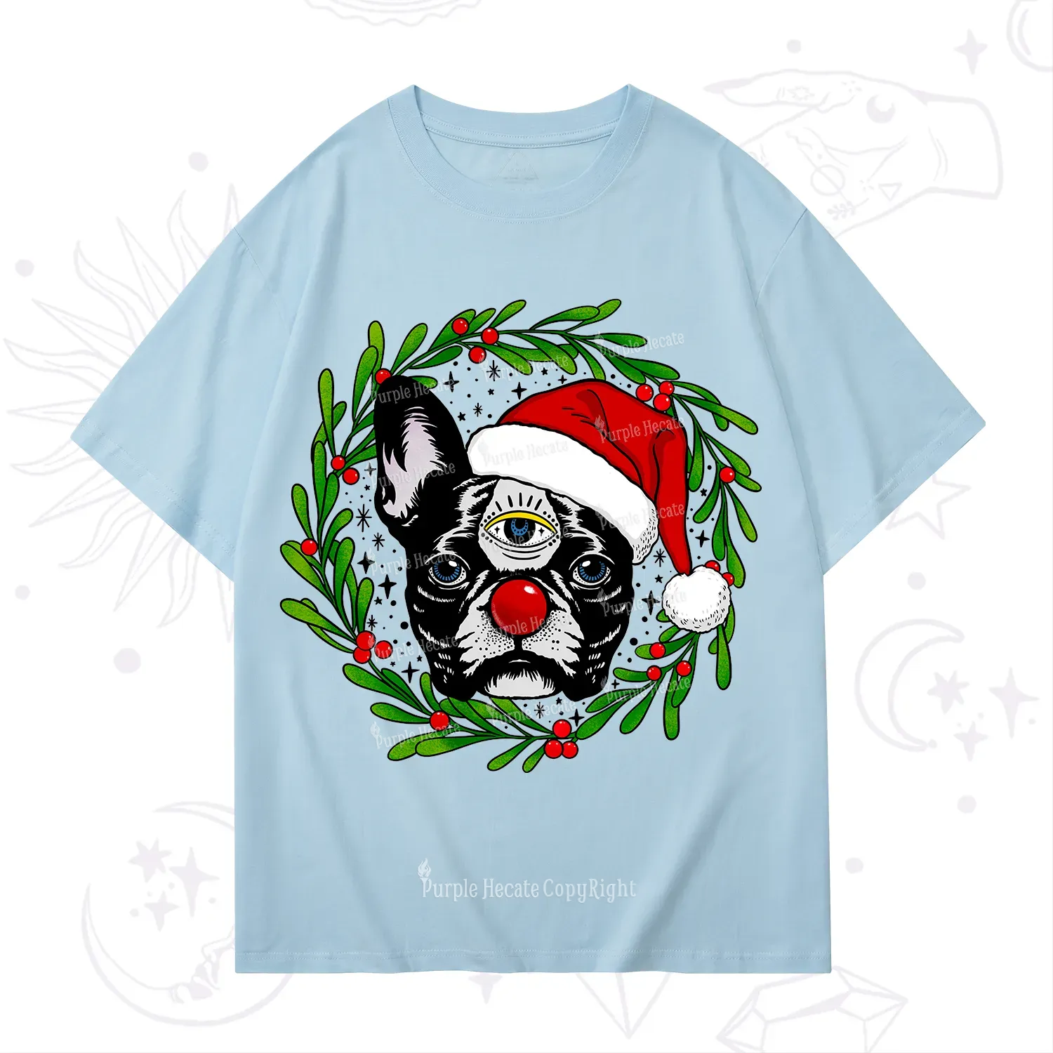 Purplehecate Like A Boss Christmas T-Shirt