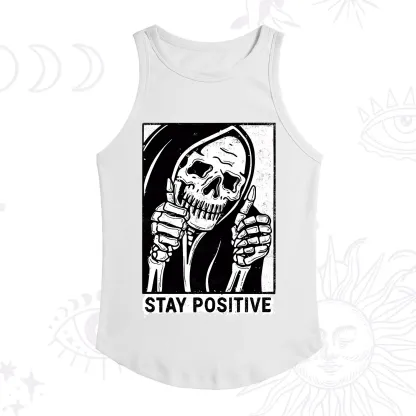 Purplehecate Stay Positive Racerback Tank Top