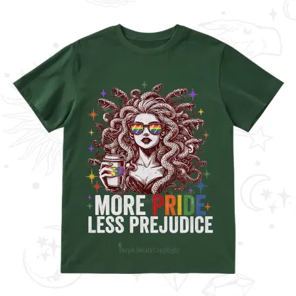 Purplehecate More Pride Less Prejudice Medusa T-Shirt