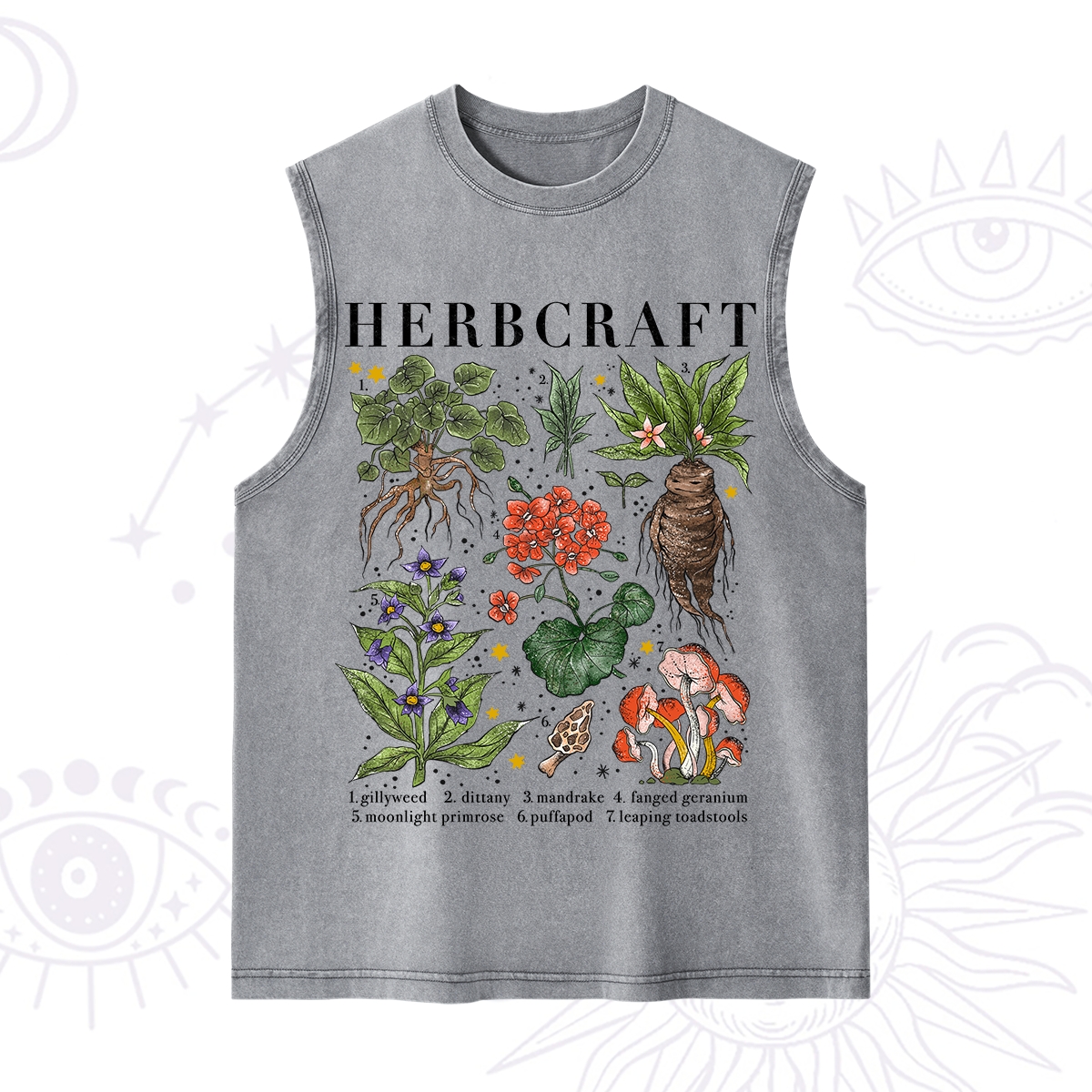 Purplehecate Magical Herbcraft Washed Tank