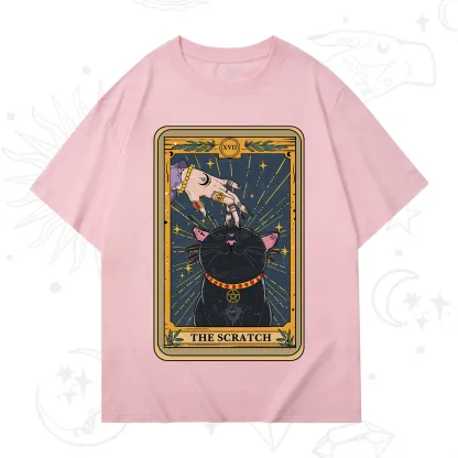 Purplehecate The Scratch Cat Tarot T-Shirt