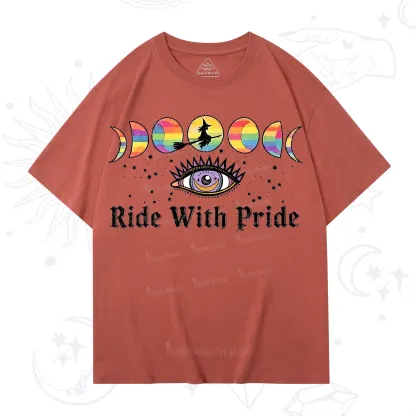 Purplehecate Ride With Rride T-Shirt