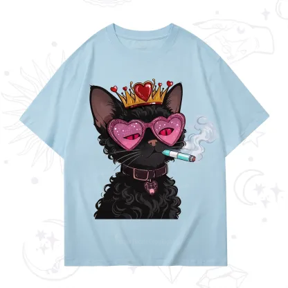 Purplehecate Join the Baddie Era Queen Cat T-Shirt
