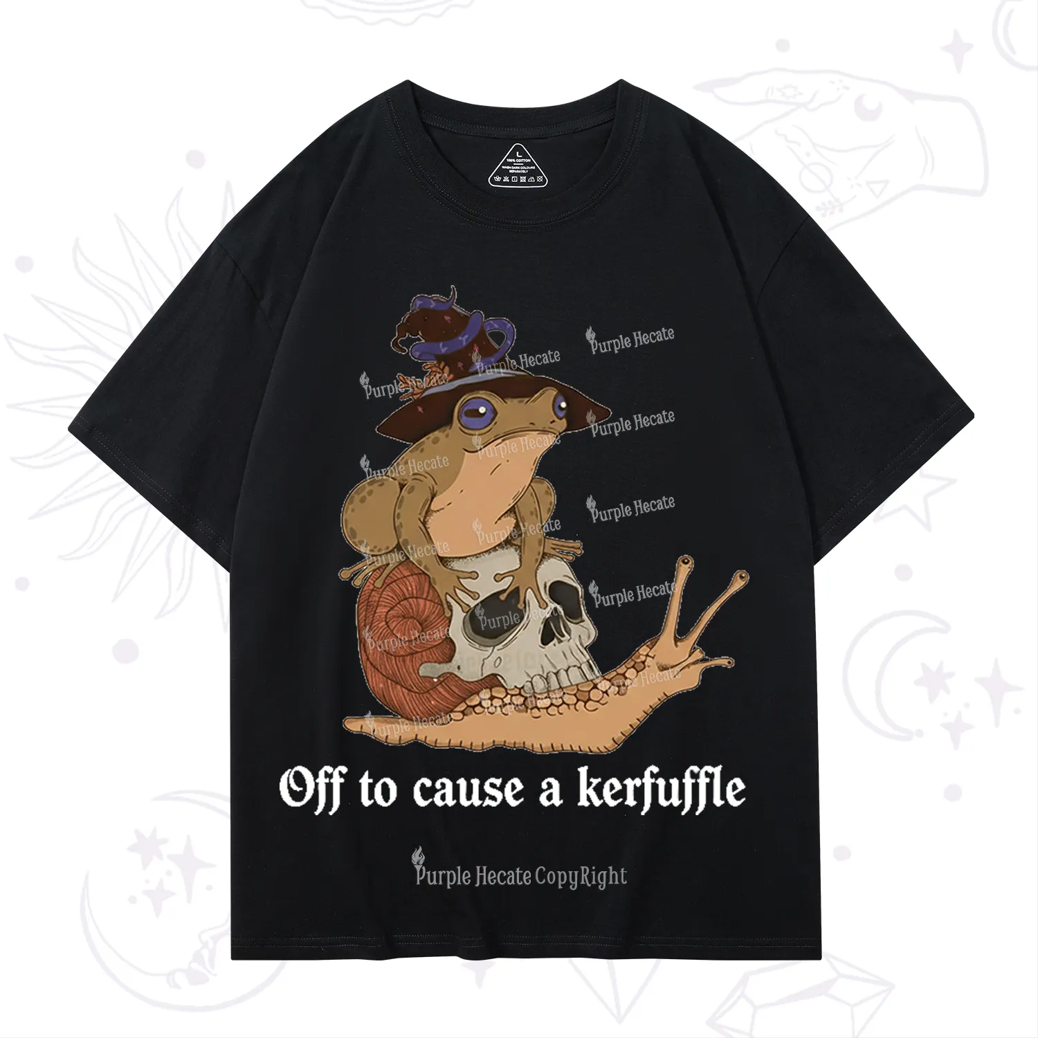 Purplehecate Off To Cause A Kerfuffle T-Shirt