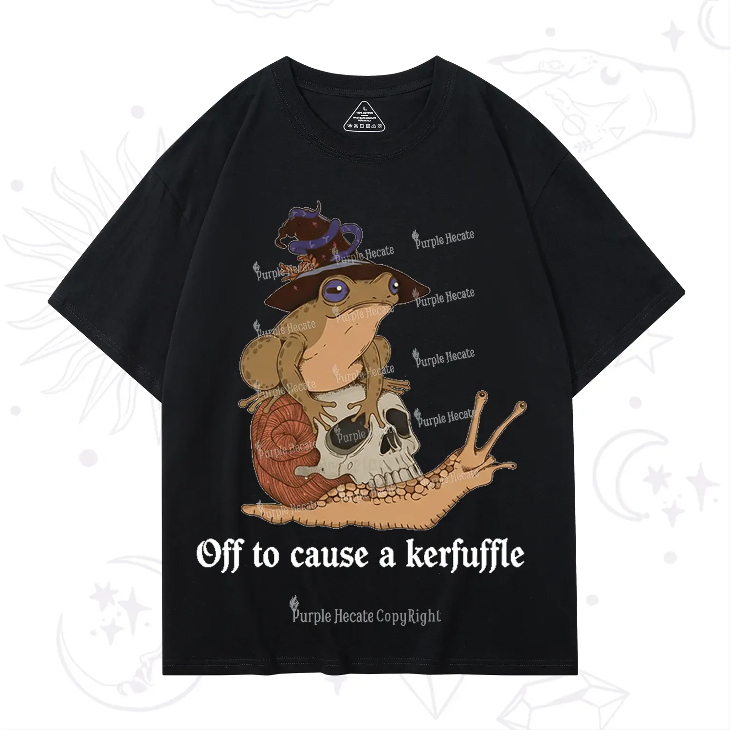 Purplehecate Off To Cause A Kerfuffle T-Shirt