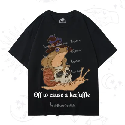 Purplehecate Off To Cause A Kerfuffle T-Shirt