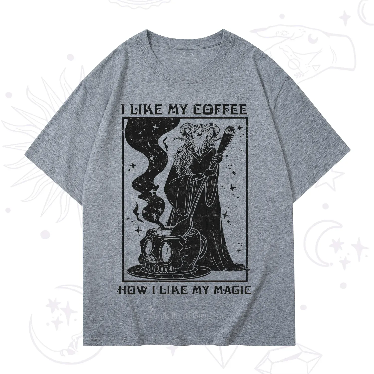 Purplehecate I Like My Coffee How I Like My Magic T-Shirt