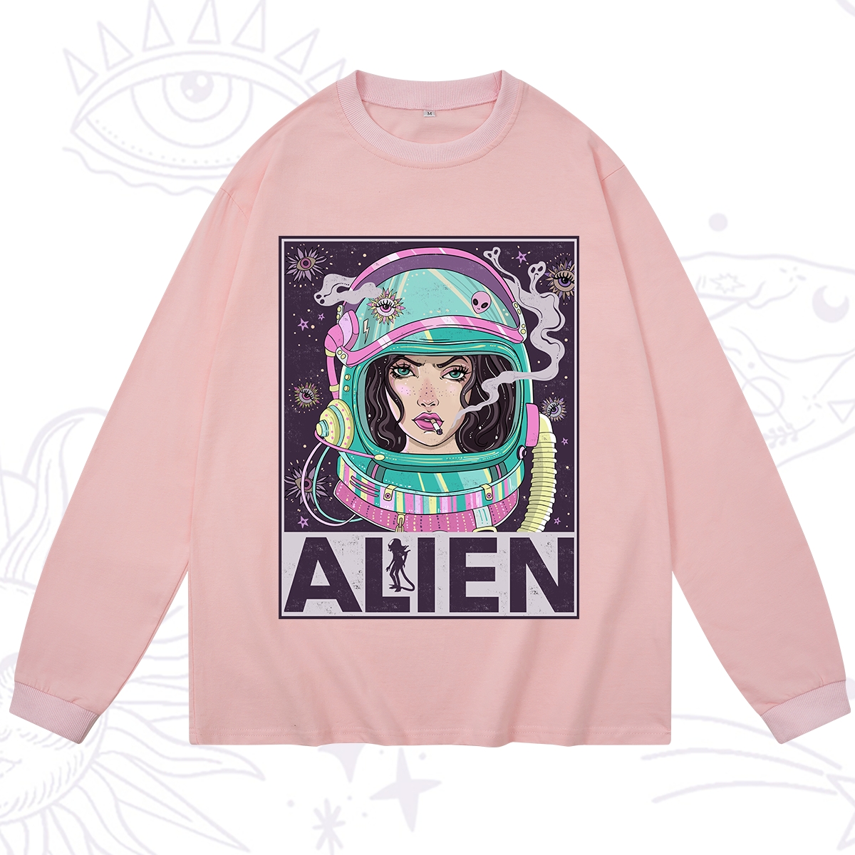 Purplehecate Galactic Encounter Long Sleeve T-Shirt