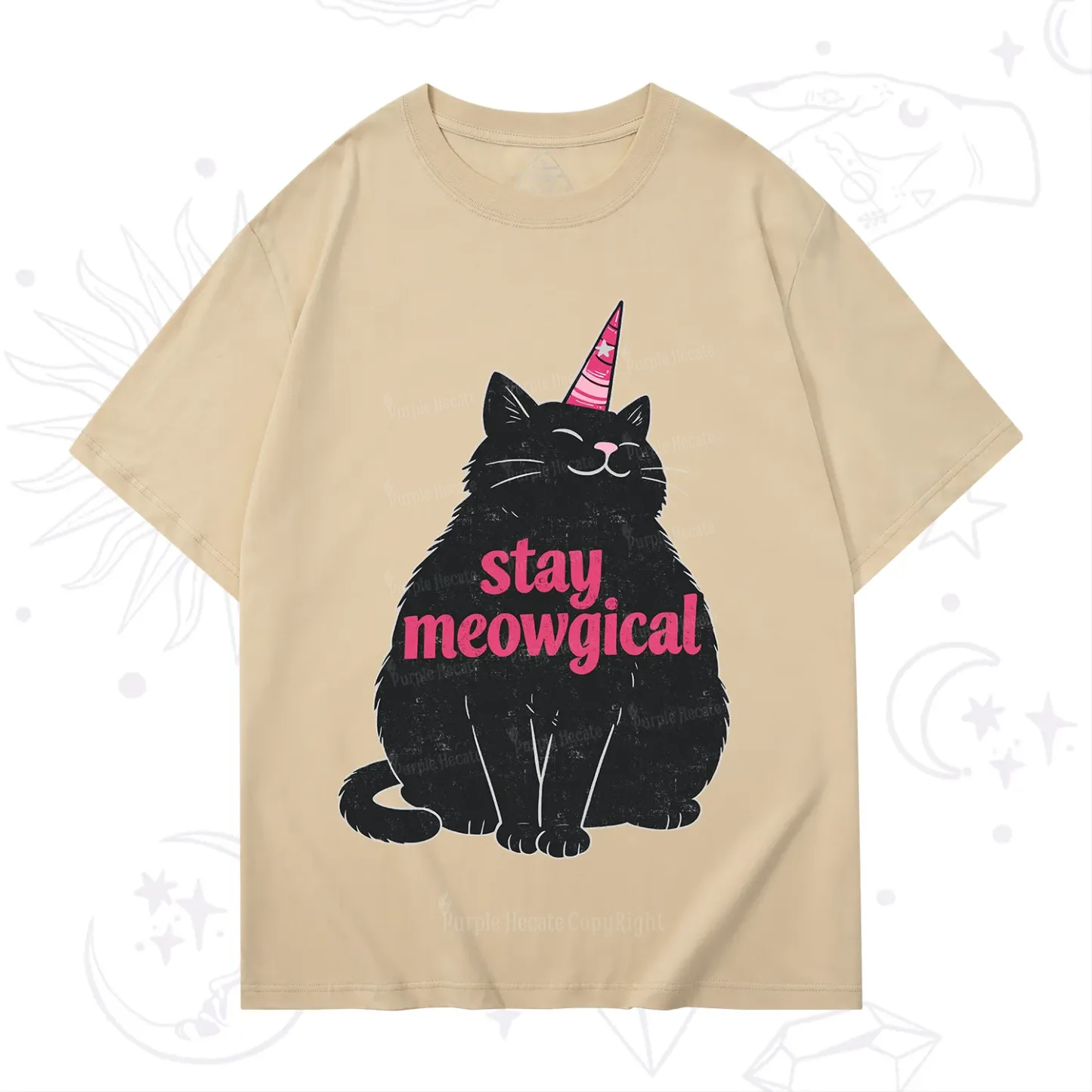 Purplehecate Stay Meowgical T-Shirt
